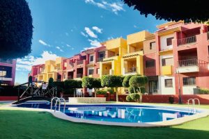 3 bed 2 bath luxury ground floor apartment with gymnasium and sauna in Lomas de Cabo Roig