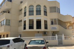 Two bedroom, one bathroom first floor apartment for sale beachside La Zenia on the Orihuela-Costa