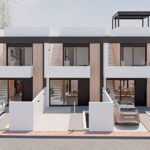New build townhouse with 3 bedrooms, 2 bathrooms, and private swimming pool for sale in San Pedro del Pinatar