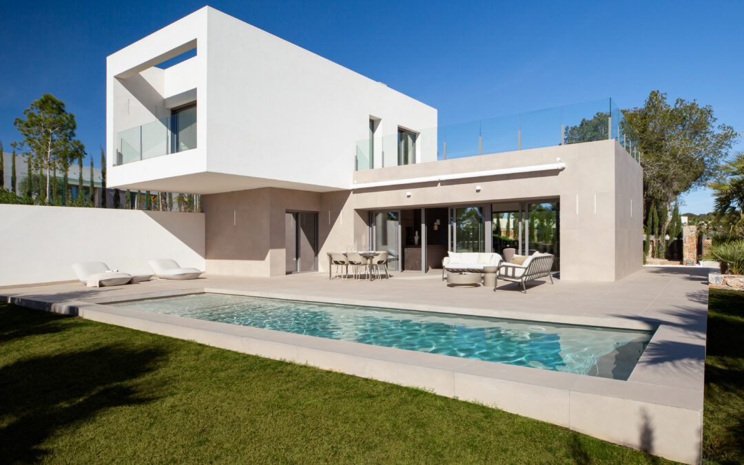 Atemberaubende, schlüsselfertige, freistehende Villa mit 3 Schlafzimmern, 3 Bädern und privatem Pool im Las Colinas Golf Resort, Orihuela-Costa.